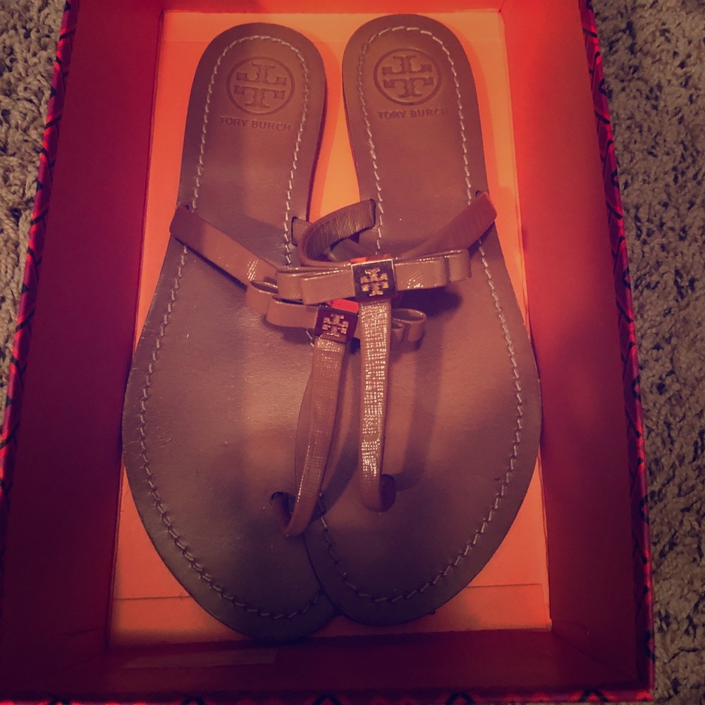 Tory Burch bow sandal